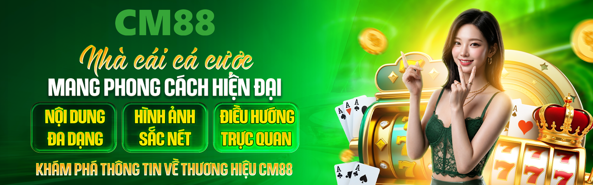 1. CM88 sở hữu hệ thống sảnh casino đa dạng phong cách, mang đến trải nghiệm mới mẻ cho người chơi.